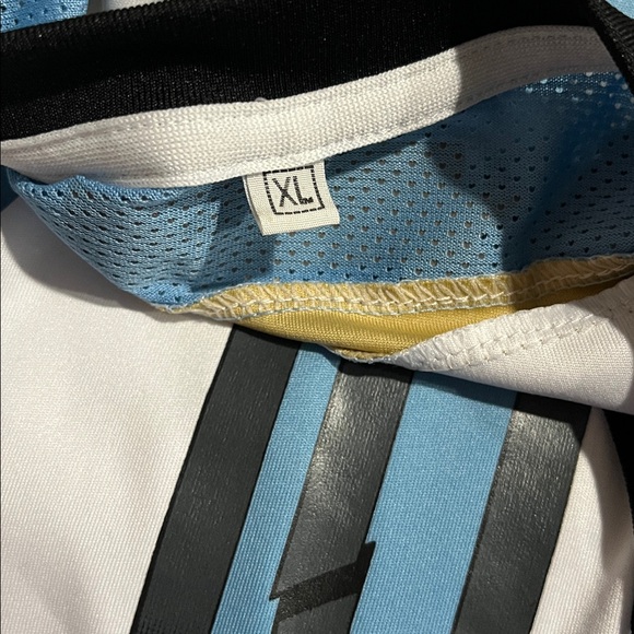 Lionel Messi Argentina Blue and White Striped Soccer Jersey men's XL - Picture 6 of 9